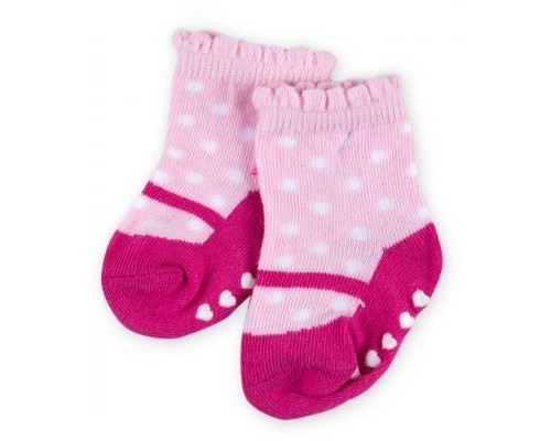 Шкарпетки дитячі Luvable Friends 3 пари неслизькі, для дівчаток (23117.6-12 F) Шкарпетки дитячі Luvable Friends 3 пари неслизькі, для дівчаток (23117.6-12 F)