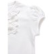 Футболка дитяча Breeze з мереживом (6640-98G-cream)