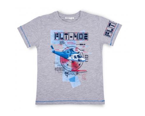 Набір дитячого одягу Breeze з геліоптером (10970-128B-bluegray)