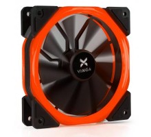 Кулер до корпусу Vinga LED fan-02 red