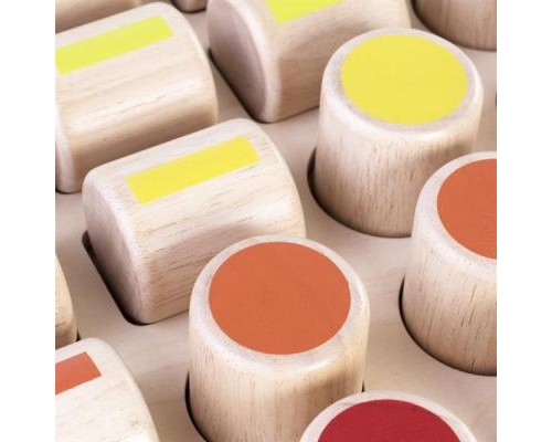 Розвиваюча іграшка Guidecraft Manipulatives Рахункові циліндри (G6902) Розвиваюча іграшка Guidecraft Manipulatives Рахункові циліндри (G6902)