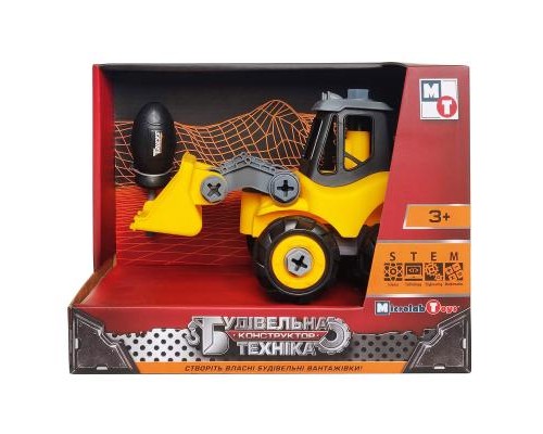 Конструктор Microlab Toys Будівельна техніка - трактор (MT8910А) Конструктор Microlab Toys Будівельна техніка - трактор (MT8910А)