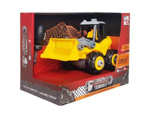 Конструктор Microlab Toys Будівельна техніка - трактор (MT8910А) Конструктор Microlab Toys Будівельна техніка - трактор (MT8910А)