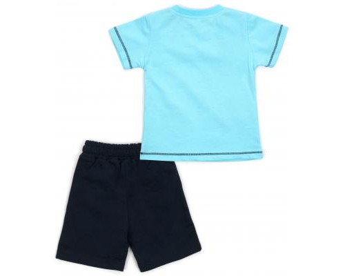 Набір дитячого одягу Breeze з жирафом (13739-74B-blue)
