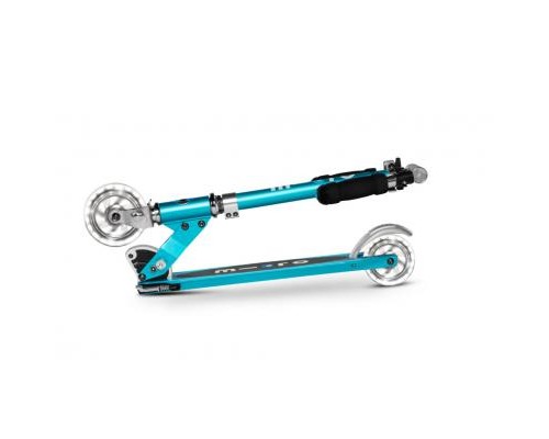 Самокат Micro Sprite Ocean blue LED (SA0210)