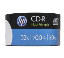 Диск CD HP CD-R 700MB 52X IJ PRINT 50шт Spindle (69312/CRE00017WIP-3)