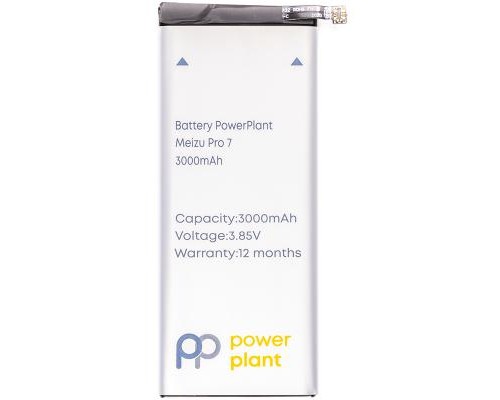 Акумуляторна батарея PowerPlant Meizu Pro 7 (BA792) 3000mAh (SM210138) Акумуляторна батарея PowerPlant Meizu Pro 7 (BA792) 3000mAh (SM210138)