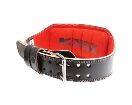 Атлетичний пояс Power System Elite PS-3030 Black/Red M (PS-3030_M_Black-Red)