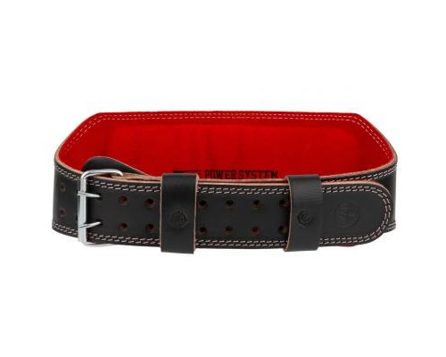 Атлетичний пояс Power System Elite PS-3030 Black/Red M (PS-3030_M_Black-Red)