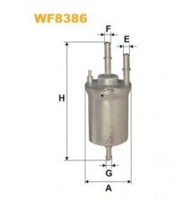 Фільтр паливний Wixfiltron WF8386