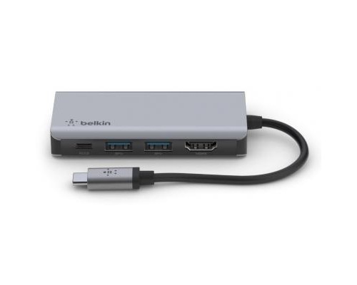 Концентратор Belkin USB-C 4in1 Multiport Dock (AVC006BTSGY)