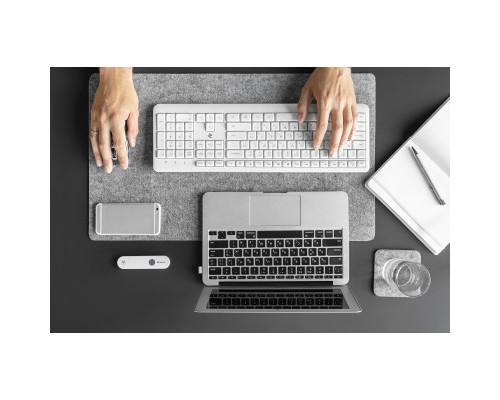 Клавіатура 2E KS220 Wireless White (2E-KS220WW)
