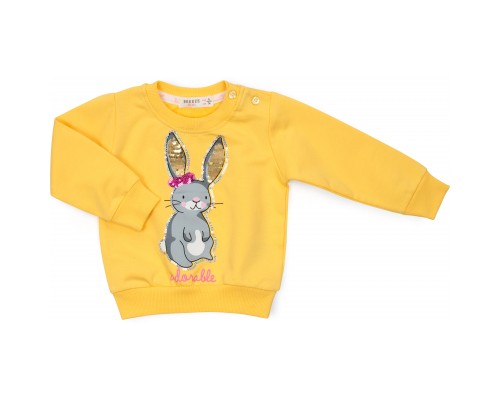 Набір дитячого одягу Breeze із зайчиком (16672-74G-yellow)