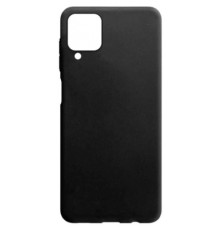 Чохол до мобільного телефона Drobak Liquid Silicon Case для Samsung Galaxy M12 Black (707010)