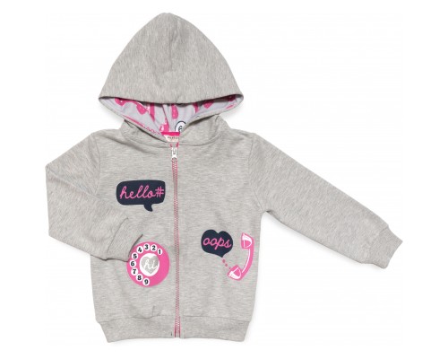 Спортивний костюм дитячий Breeze HELLO (13423-98G-gray)