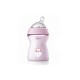 Пляшечка для годування Chicco Natural Feeling силікон середній потік 250мл рожева (81323.10)