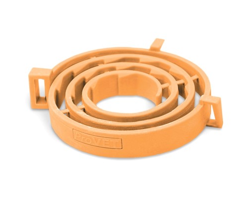 Нашийник для тварин ProVET проти бліх та кліщів для собак великих порід 70 см помаранче (4823082410255)