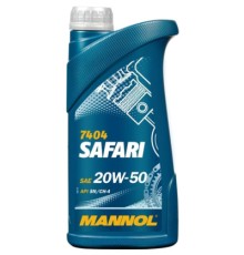Моторна олива Mannol SAFARI 1л 20W-50 (MN7404-1)