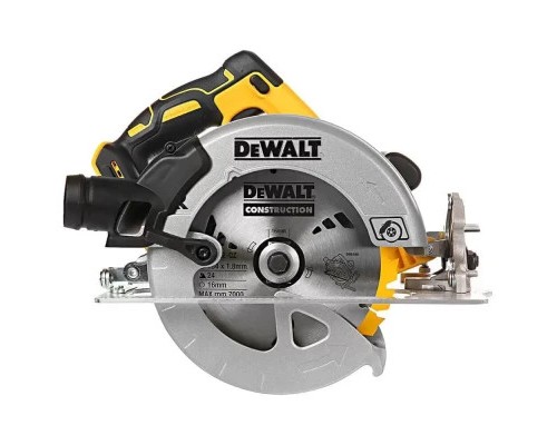 Дискова пила DeWALT 18В XR Li-Ion, диск 184х16 мм (без АКБ та ЗП) (DCS570N)