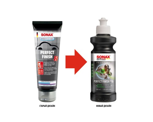 Автополіроль Sonax PROFILINE Perfect Finish 4-6 250 мл (224141)
