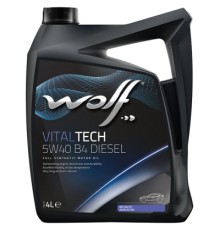 Моторна олива Wolf VITALTECH 5W40 B4 DIESEL 4л (8334009)