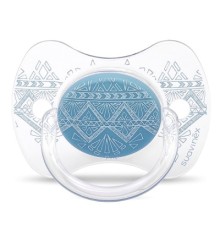 Пустушка Suavinex Couture 0-4 міс блакитна (304207)