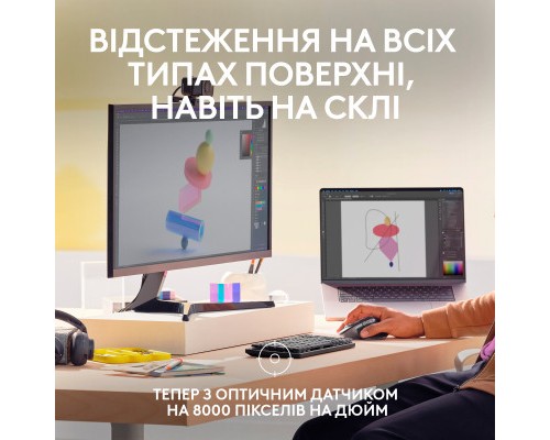 Мишка Logitech MX Master 3S For Mac Performance Wireless Space Grey (910-006571)