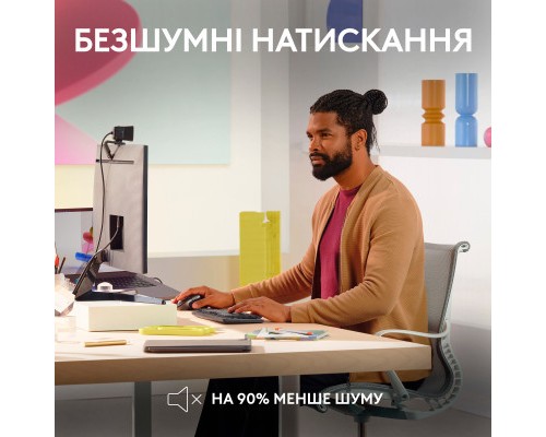 Мишка Logitech MX Master 3S For Mac Performance Wireless Space Grey (910-006571)