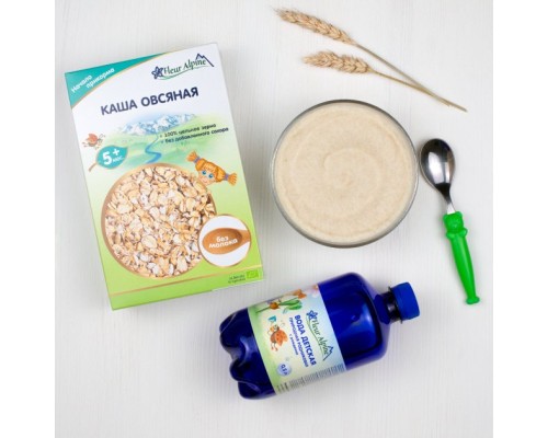 Дитяча каша Fleur Alpine Organic Oat Вівсяна 175 г (4779050670131)