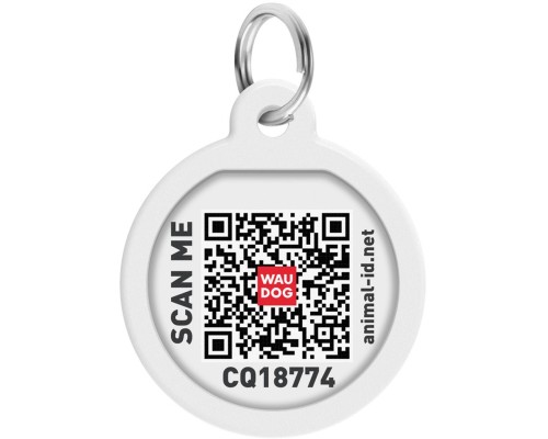 Адресник для тварин WAUDOG Smart ID з QR паспортом 