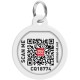 Адресник для тварин WAUDOG Smart ID з QR паспортом 
