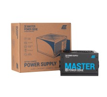 Блок живлення 2E MASTER POWER (750W), >80, 80+ White, 120mm, 1xMB 24pin(20+4), 1xCPU 8pin(4+4), 3xMolex, 5xSATA, (2E-MP750-120APFC)
