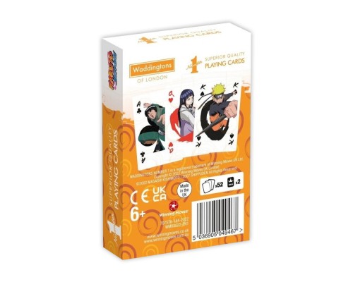 Гральні карти Winning Moves NARUTO SHIPPUDEN (WM03022-EN1-12) Гральні карти Winning Moves NARUTO SHIPPUDEN (WM03022-EN1-12)