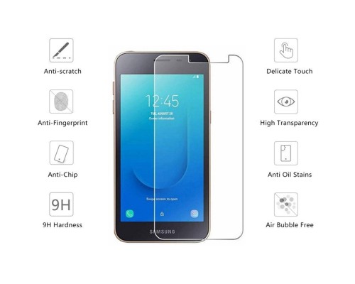 Скло захисне Drobak Samsung Galaxy J2 Core Tempered Glass (501611)