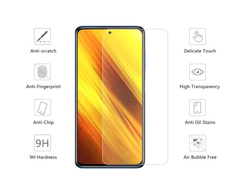 Скло захисне Drobak Poco X3 (242437)