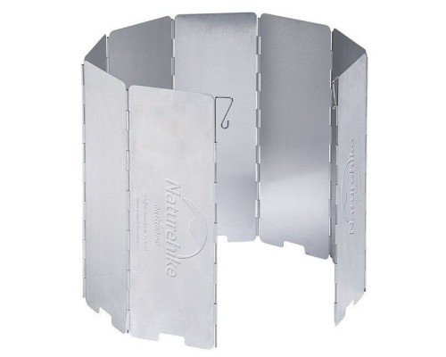 Вітрозахист для пальника Naturehike NH10 NH20CJ008 Steel (6927595749777)