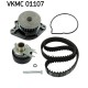 Комплект ременя ГРМ з помпой SKF VKMC 01107
