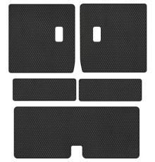 Килимок в багажник EVAtech Nissan Pathfinder (R51) 2004-2014 3 покол (NS33133BE5RBB)