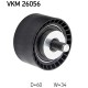 Ролик натягувача ременя SKF VKM 26056