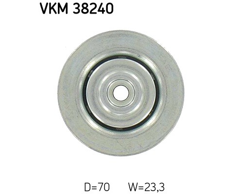 Ролик натягувача ременя SKF VKM 38240