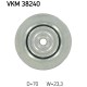 Ролик натягувача ременя SKF VKM 38240