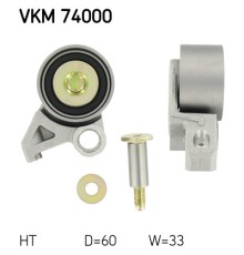 Ролик натягувача ременя SKF VKM 74000