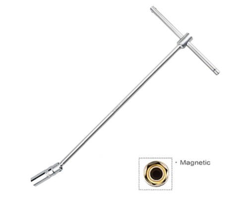 Ключ Toptul свічковий Т-подібний магнітний 16мм L450мм (CTHB1645)