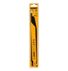 Полотно DeWALT для шабельних пилок, по металу, швидкий пропил, 203 мм, 18 TPI, 5 шт (DT2354)