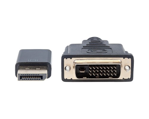 Кабель мультимедійний DisplayPort M to DVI-D 25 M 3.0m Manhattan Intracom (152136)