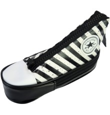 Пенал Cool For School 2 відділення Чорний (CF6296-black)