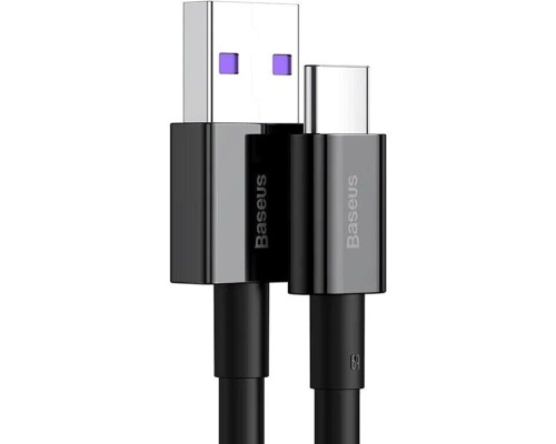 Дата кабель USB 2.0 AM to Type-C 2.0m 3A Black Baseus (CATYS-A01)