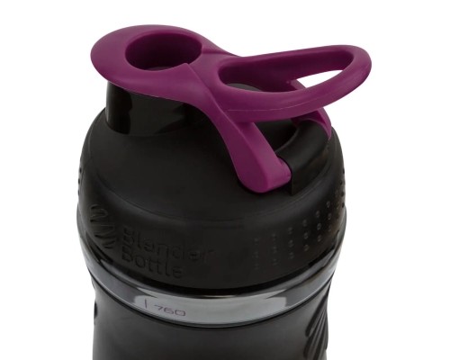 Шейкер спортивний BlenderBottle SportMixer 28oz/820ml Black/Plum (SM 28oz Black/Plum)