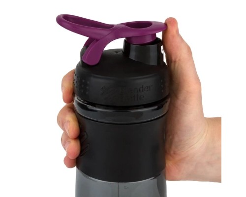 Шейкер спортивний BlenderBottle SportMixer 28oz/820ml Black/Plum (SM 28oz Black/Plum)