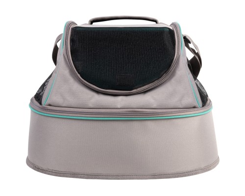 Переноска для тварин Collar 3в1 44x32x32 см Сіра (9902)